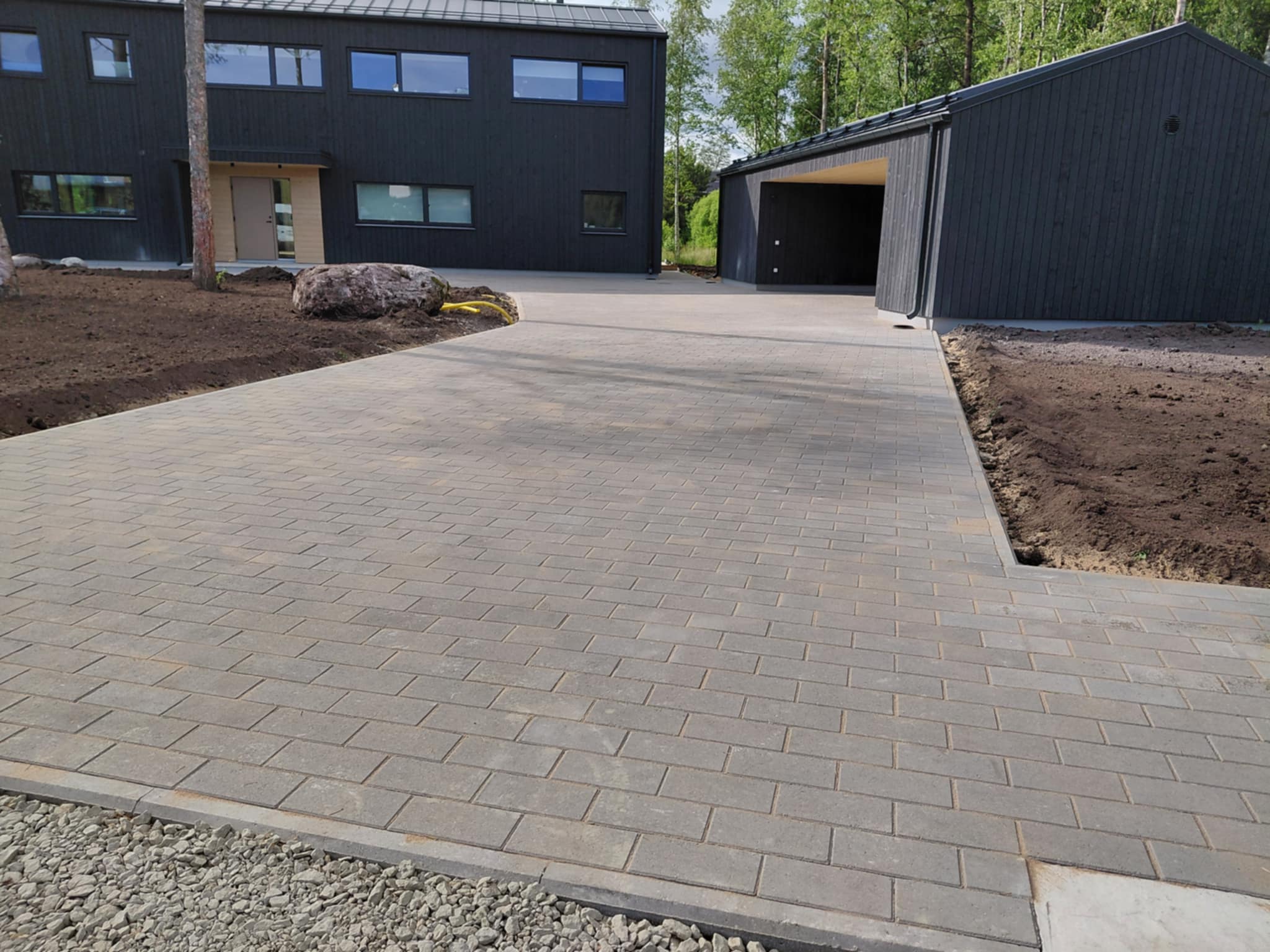 Tehtud tööd Kartano kivi, 2025 Viimsi.